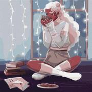 Opakowanie Malowanie po numerach - Przytulny wieczór 40x40cm