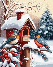 Opakowanie Malowanie po numerach - Ptasie przysmaki 40x50cm