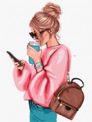 Opakowanie Malowanie po numerach - Rytm miejski 30x40cm