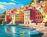 Opakowanie Malowanie po numerach - Słoneczne miasto 40x50cm