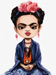 Opakowanie Malowanie po numerach - Tajemnicza Frieda 30x40cm