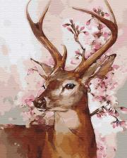 Opakowanie Malowanie po numerach Wiosenny jeleń