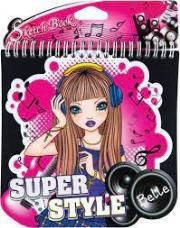 Opakowanie Malowanka kreatywna z szablonami 18,5x18,5cm 89635