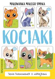 Okładka książki Malowanka małego smyka. Kociaki