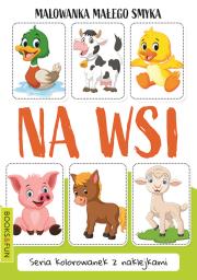 Okładka książki Malowanka małego smyka. Na Wsi