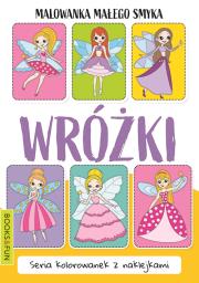 Okładka książki Malowanka Małego Smyka. Wróżki