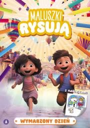 Okładka książki Maluszki rysują. Wymarzony dzień