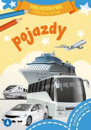 Maluszkowe malowanie. Pojazdy. Autor: WYDAWNICTWO SKRZAT. Dadada.pl Okładka książki Maluszkowe malowanie. Pojazdy