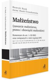 Małżeństwo (zawarcie małżeństwa, prawa.... Autor: Haak-Trzuskawska Anna. Dadada.pl Okładka książki Małżeństwo (zawarcie małżeństwa, prawa...