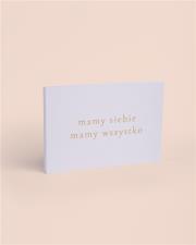 Okładka książki mamy siebie, mamy wszystko