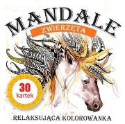 Mandale - zwierzęta. Autor:   Praca zbiorowa. Dadada.pl Okładka książki Mandale - zwierzęta