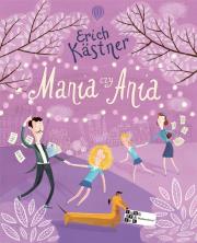 Mania czy Ania wersja limitowana z audiobookiem. Autor: Kastner Erich. Dadada.pl Okładka książki Mania czy Ania wersja limitowana z audiobookiem