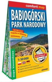 Okładka książki Mapa - Babiogórski Park Narodowy 1:50 000