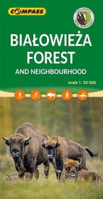 Opakowanie Mapa -Białowieża Forest and Neighbourhood 1:50 000