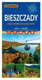 Mapa - Bieszczady 1:100 000. Autor:   Praca zbiorowa. Dadada.pl Okładka książki Mapa - Bieszczady 1:100 000