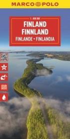 Mapa drogowa Finlandia 1:350 000. Autor:   Praca zbiorowa. Dadada.pl Okładka książki Mapa drogowa Finlandia 1:350 000