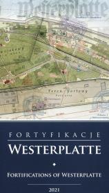 Okładka książki Mapa fortyfikacje Westerplatte 1:4000