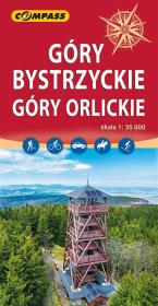 Okładka książki Mapa Góry Bystrzyckie, Góry Orlickie