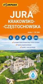 Mapa - Jura Krakowsko-Częstochowska 1:50 000. Wydawca: Compass. Dadada.pl Opakowanie Mapa - Jura Krakowsko-Częstochowska 1:50 000