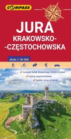 Okładka książki Mapa - Jura Krakowsko-Częstochowska 1:50 000