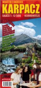 Okładka książki Mapa - Karpacz i okolice dla Aktywnych