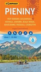 Mapa - Pieniny 1:25 000. Autor:   Praca zbiorowa. Dadada.pl Okładka książki Mapa - Pieniny 1:25 000