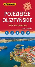 Okładka książki Mapa - Pojezierze Olsztyńskie część południowa