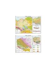 Opakowanie Mapa - Polska. Geologia - tektonika NE