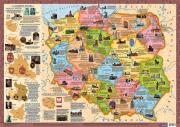 Mapa Polska województwa (plakat). Autor:   Praca zbiorowa. Dadada.pl Okładka książki Mapa Polska województwa (plakat)