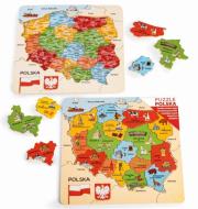 Mapa Polski puzzle. Wydawca: Daffi. Dadada.pl Opakowanie Mapa Polski puzzle