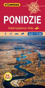 Mapa - Ponidzie Szlak krajowy Nody 1:75 000. Autor:   Praca zbiorowa. Dadada.pl Okładka książki Mapa - Ponidzie Szlak krajowy Nody 1:75 000
