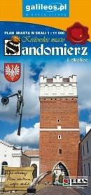 Mapa - Sandomierz i okolice 1:11 000. Wydawca: Plan. Dadada.pl Opakowanie Mapa - Sandomierz i okolice 1:11 000