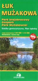 Okładka książki Mapa tur. - Łuk Mużakowa 1:45 000 i 1:12 500