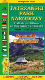 Okładka książki Mapa tur. - Tatrzański Park Narodowy 1:25 000
