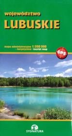 Okładka książki Mapa tur. województwo lubuskie 1:200 000