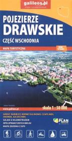 Mapa turyst. - Pojezierze Drawskie cz.wsch. w.2022. Autor: Opracowanie zbiorowe. Dadada.pl Okładka książki Mapa turyst. - Pojezierze Drawskie cz.wsch. w.2022
