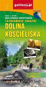 Mapa turystyczna - Dolina Kościeliska w.2022. Wydawca: Plan. Dadada.pl Opakowanie Mapa turystyczna - Dolina Kościeliska w.2022
