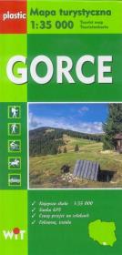 Mapa turystyczna Gorce 1:35 000 WIT. Wydawca: Agencja Wydawnicza WIT. Dadada.pl Opakowanie Mapa turystyczna Gorce 1:35 000 WIT