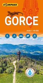 Mapa turystyczna - Gorce 1:40 000 lam. Autor:   Praca zbiorowa. Dadada.pl Okładka książki Mapa turystyczna - Gorce 1:40 000 lam