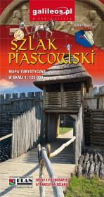 Mapa turystyczna - Szlak Piastowski 1:125 000. Wydawca: Plan. Dadada.pl Opakowanie Mapa turystyczna - Szlak Piastowski 1:125 000