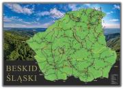 Okładka książki Mapa Zdrapka - Beskid Śląski