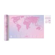 Opakowanie Mapa zdrapka - Travel Map Love World