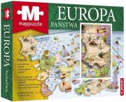 Okładka książki Mappuzzle - Europa Państwa