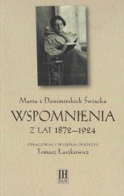 Maria z Donimirskich Świacka. Wydawca: Instytut Historii PAN. Dadada.pl Opakowanie Maria z Donimirskich Świacka