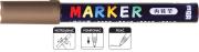 Opakowanie Marker akrylowy 1-2mm brązowy metalik (6szt) M&G
