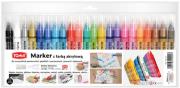Marker akrylowy 22 kolory. Wydawca: TOMA. Dadada.pl Opakowanie Marker akrylowy 22 kolory