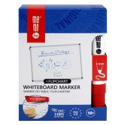 Opakowanie Marker do tablic czerwony (10szt) MemoBe