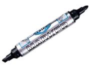 Marker dwustronny czarny (10szt). Wydawca: Centrum. Dadada.pl Opakowanie Marker dwustronny czarny (10szt)