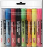 Marker kredowy 8 kolorów. Wydawca: TOMA. Dadada.pl Opakowanie Marker kredowy 8 kolorów