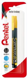 Marker kredowy SMW26, żółty x 1  blister. Wydawca: PENTEL. Dadada.pl Opakowanie Marker kredowy SMW26, żółty x 1  blister